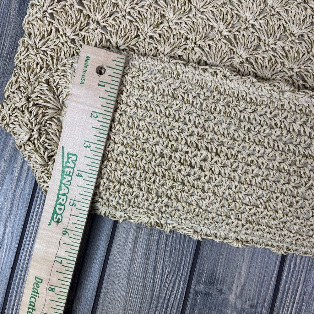 Nordstrom Summer Tote Bag Straw / Woven - Picture 9 of 12